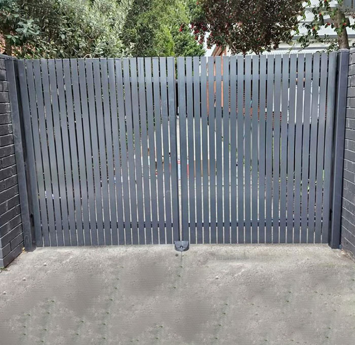 Aluminium slat fencing installation Melbourne